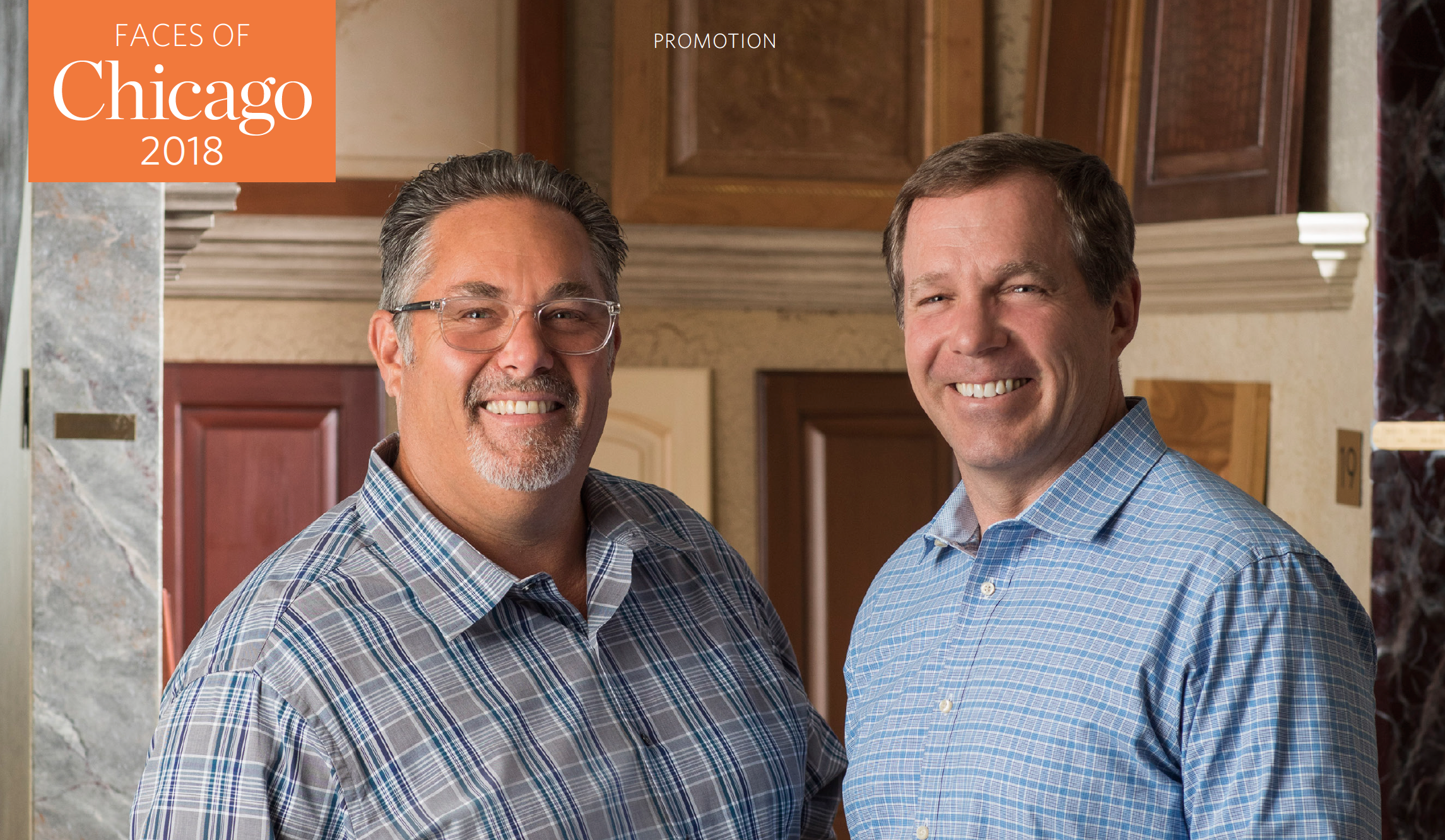 Jeff and Steve Hester Featured in Make It Better’s Faces of Chicago
