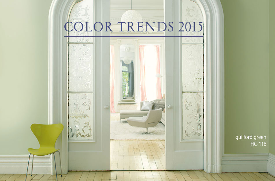 Benjamin Moore Color Trends 2015