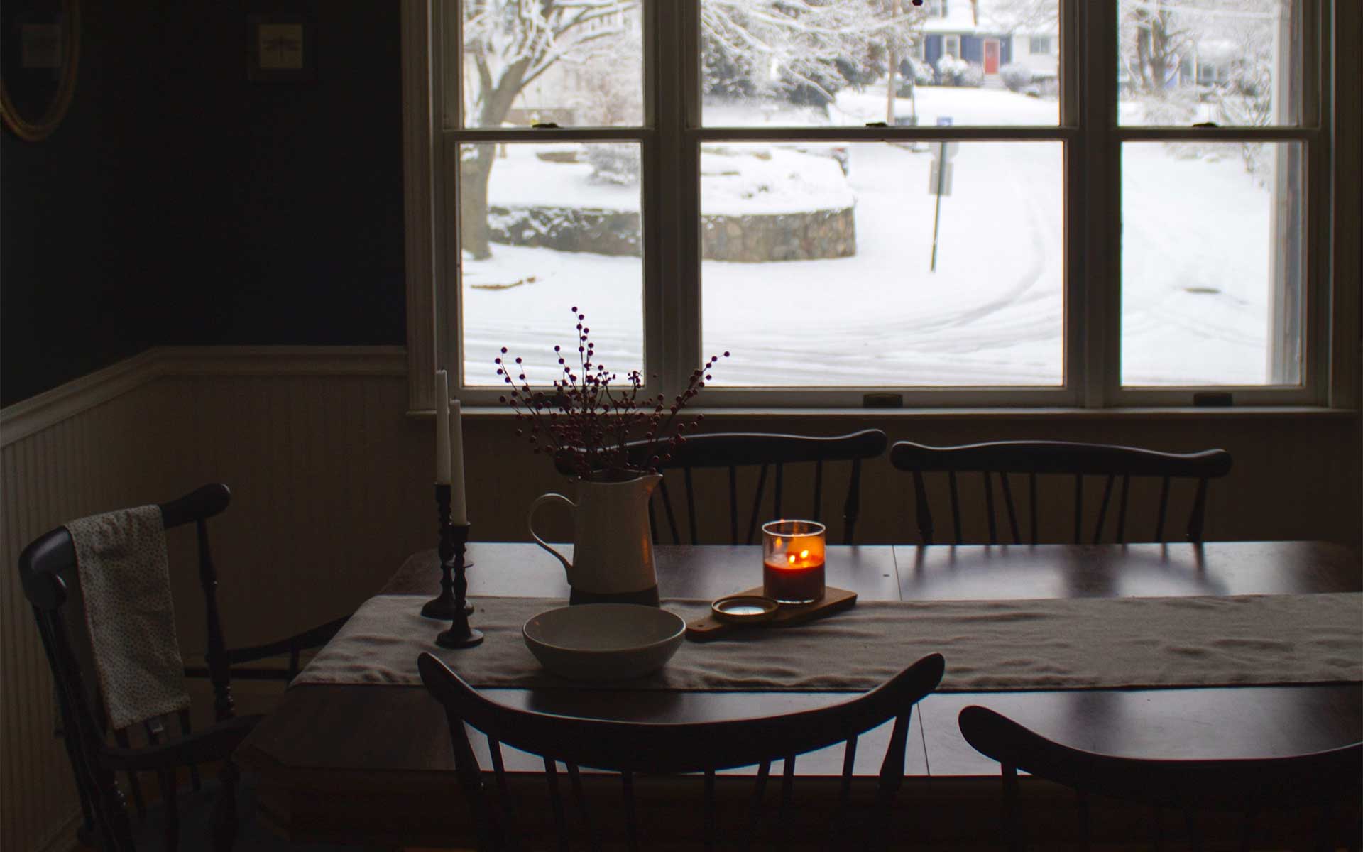 Winter Dining Room