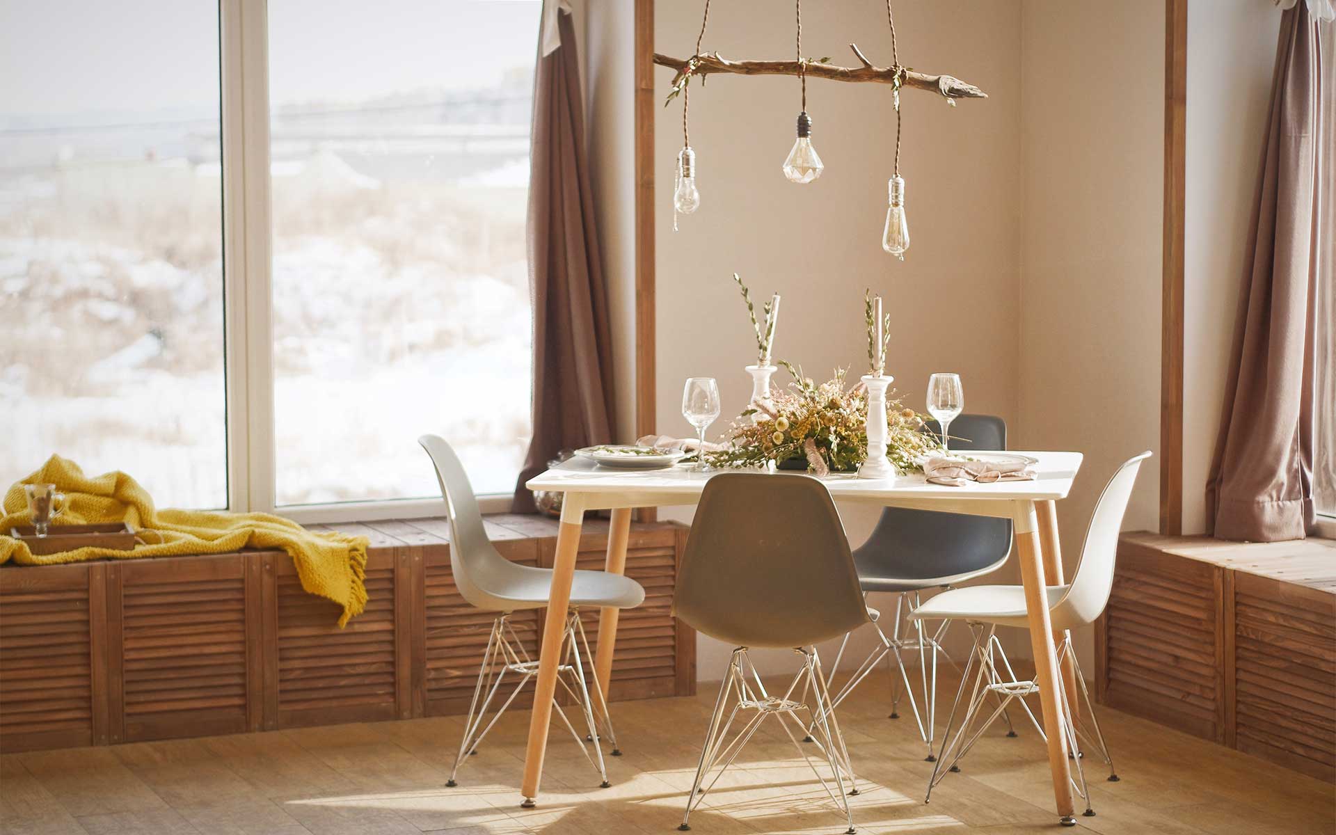 Dining Room in Winter