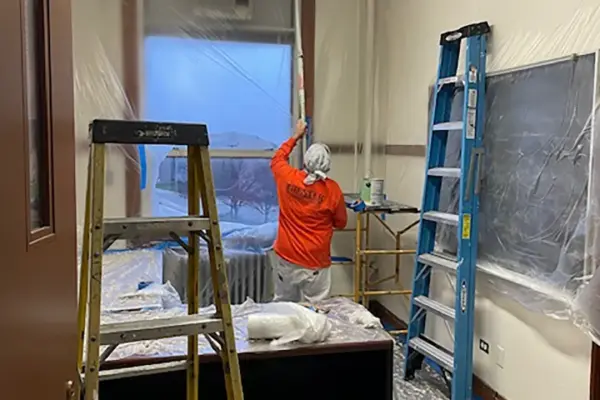 HPD High Bay Ceiling Paint Restoration 6