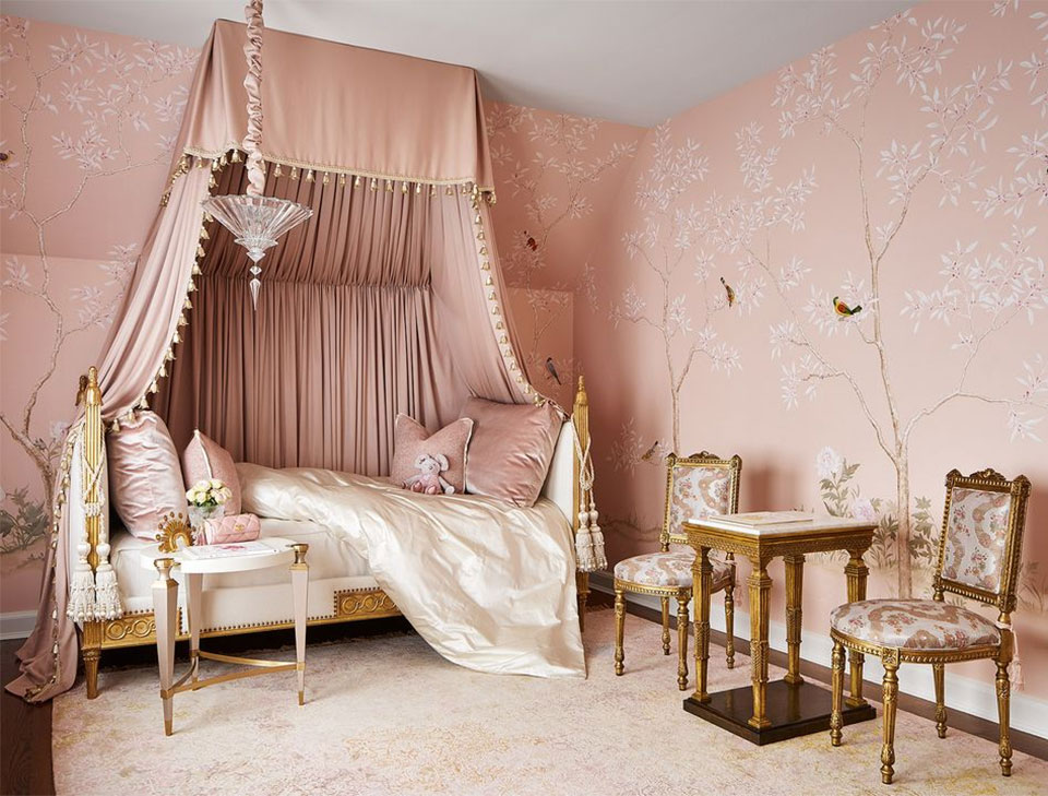 Girl's Bedroom by Joey Leicht Design